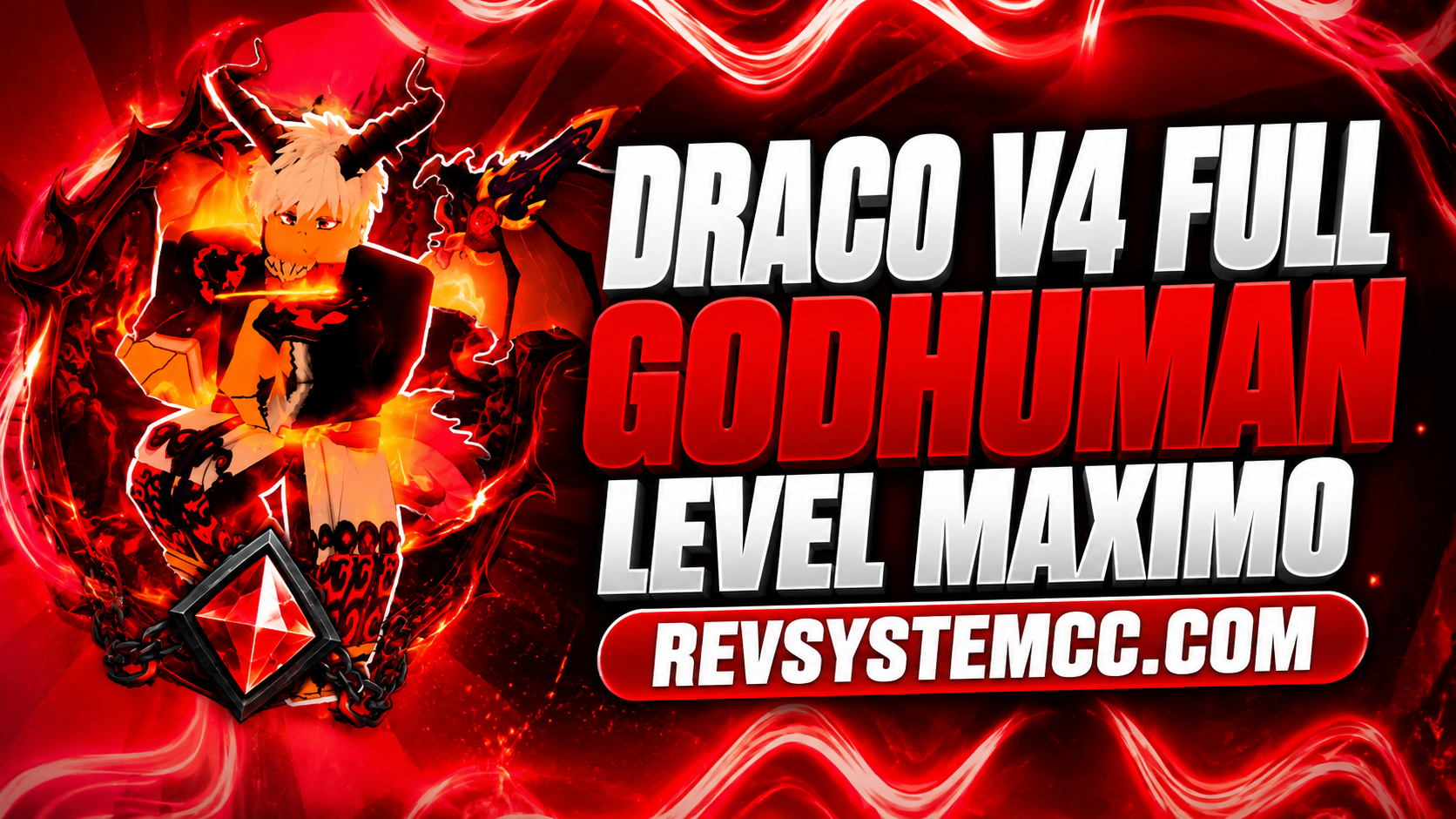 🐉 DRACO FULL V4 + GODHUMAN + LVL MAX