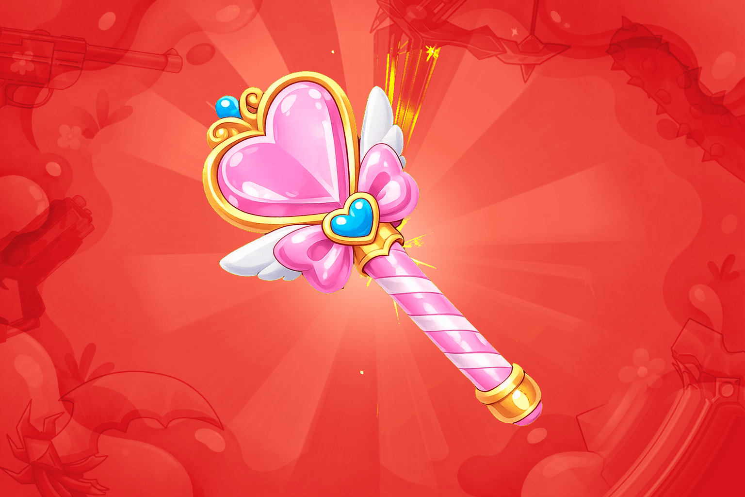 [💕] Heart Wand